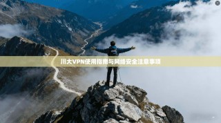 川大VPN使用指南与网络安全注意事项