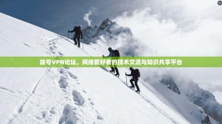 拨号VPN论坛，网络爱好者的技术交流与知识共享平台