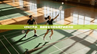 VPN打开后，网络安全与隐私保护的双刃剑
