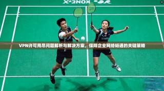 VPN许可用尽问题解析与解决方案，保障企业网络畅通的关键策略