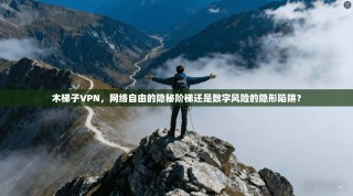 木梯子VPN，网络自由的隐秘阶梯还是数字风险的隐形陷阱？