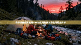 安卓设备免费使用VPN的实用指南与安全风险全解析
