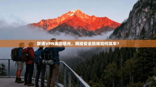 联通VPN漏洞曝光，网络安全防线如何筑牢？
