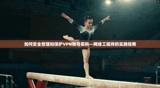 如何安全管理和保护VPN账号密码—网络工程师的实践指南