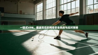 一键式VPN，便捷背后的网络安全挑战与应对策略