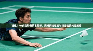 迅达VPN负载均衡技术解析，提升网络性能与稳定性的关键策略