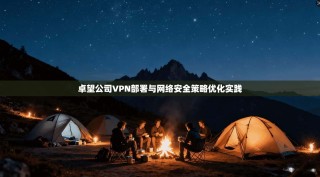 卓望公司VPN部署与网络安全策略优化实践
