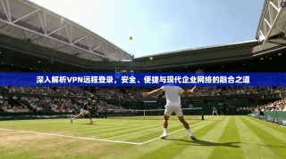 深入解析VPN远程登录，安全、便捷与现代企业网络的融合之道
