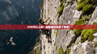 VPN可以上网？别被虚拟迷惑了真相！