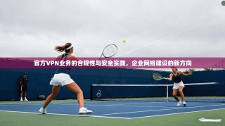 官方VPN业务的合规性与安全实践，企业网络建设的新方向