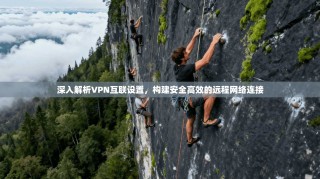 深入解析VPN互联设置，构建安全高效的远程网络连接