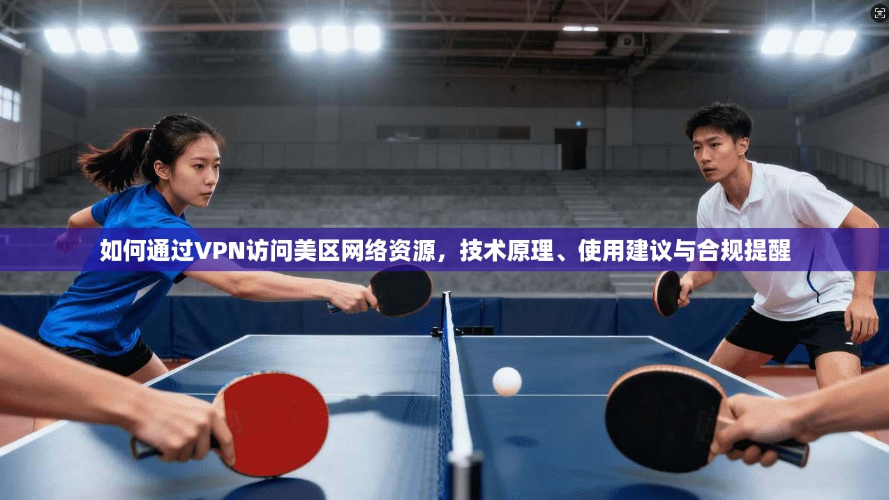 如何通过VPN访问美区网络资源，技术原理、使用建议与合规提醒  第1张