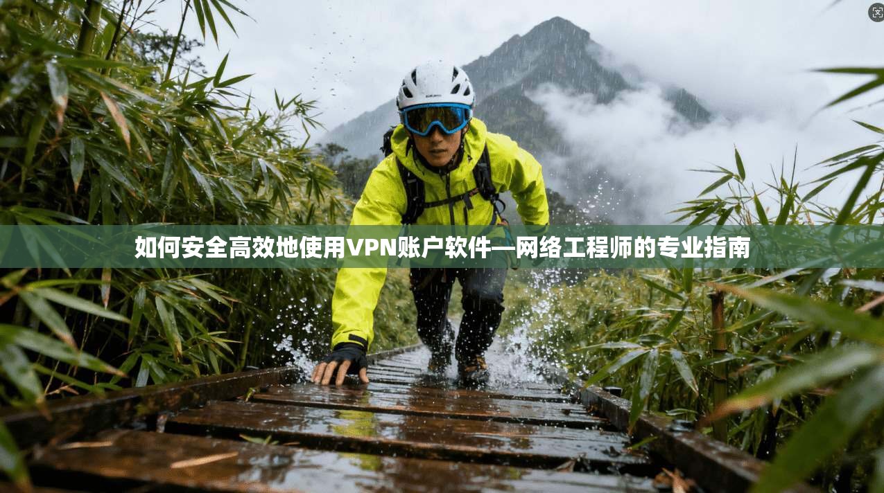 如何安全高效地使用VPN账户软件—网络工程师的专业指南  第1张