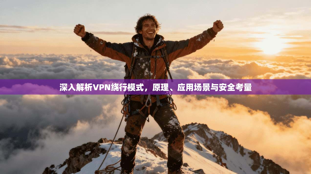 深入解析VPN绕行模式，原理、应用场景与安全考量  第1张