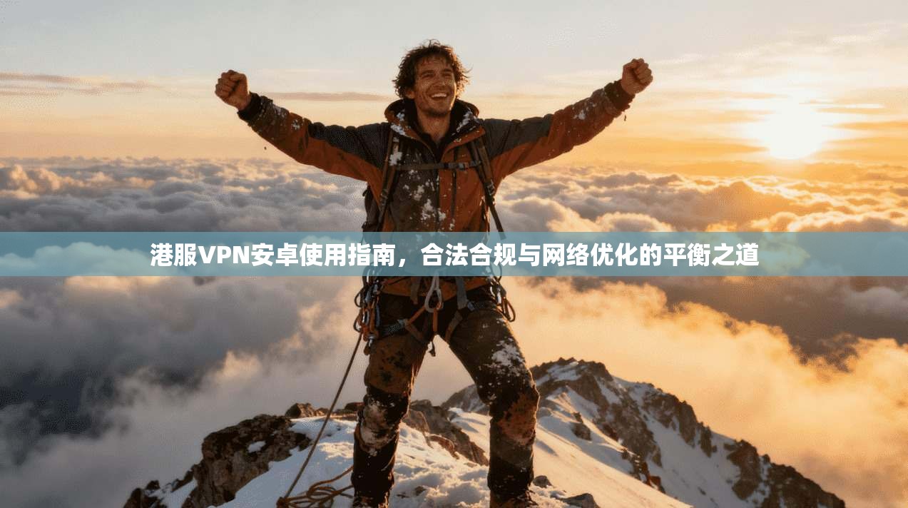 港服VPN安卓使用指南，合法合规与网络优化的平衡之道  第1张