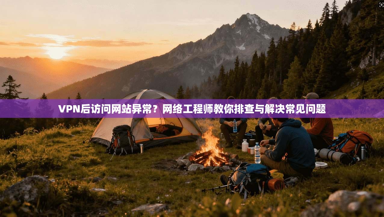 VPN后访问网站异常?网络工程师教你排查与解决常见问题