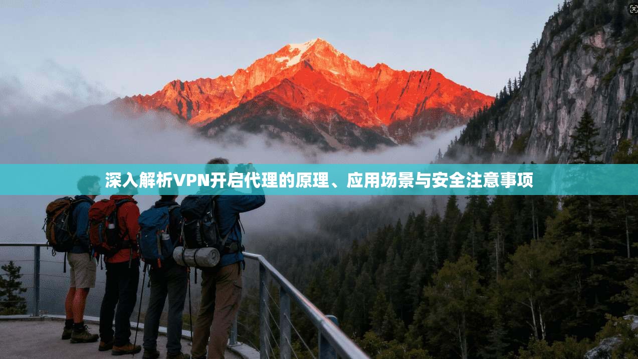 深入解析VPN开启代理的原理、应用场景与安全注意事项