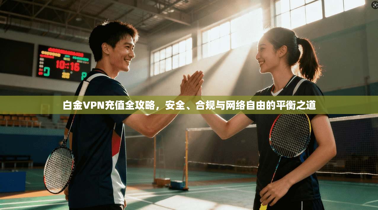 白金VPN充值全攻略，安全、合规与网络自由的平衡之道