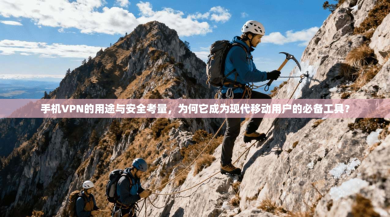 手机VPN的用途与安全考量，为何它成为现代移动用户的必备工具？