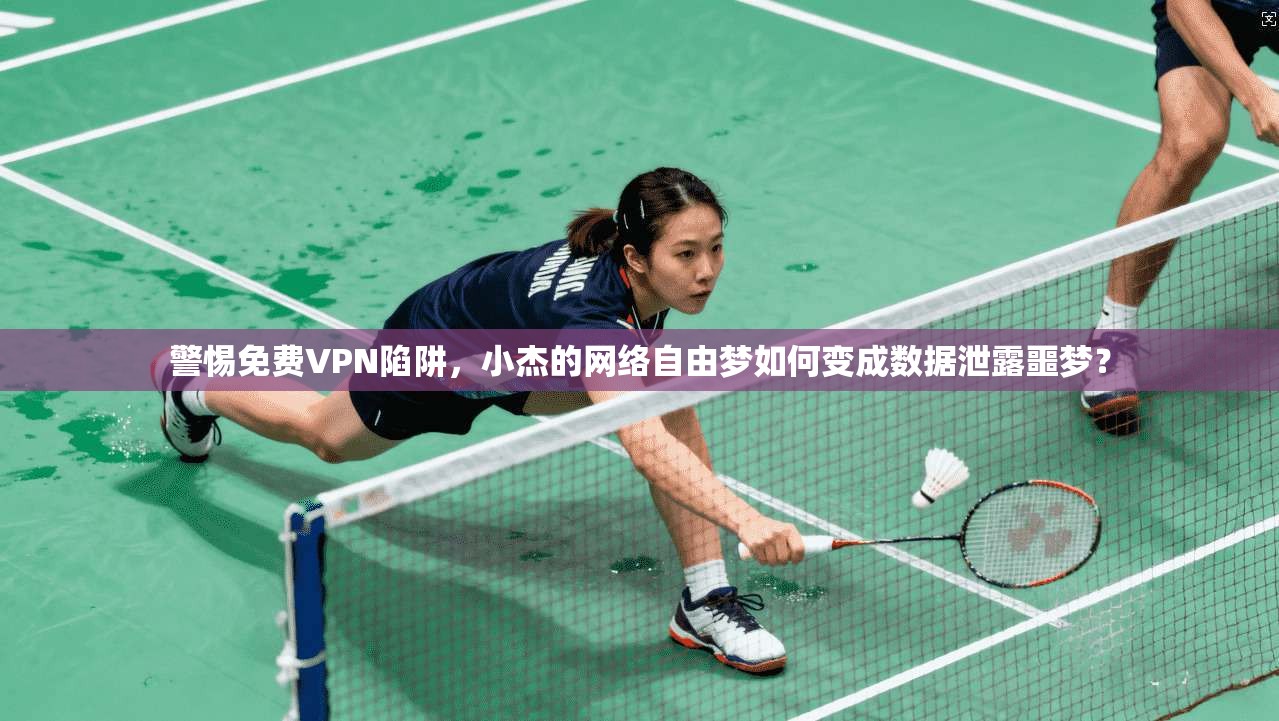 警惕免费VPN陷阱，小杰的网络自由梦如何变成数据泄露噩梦？