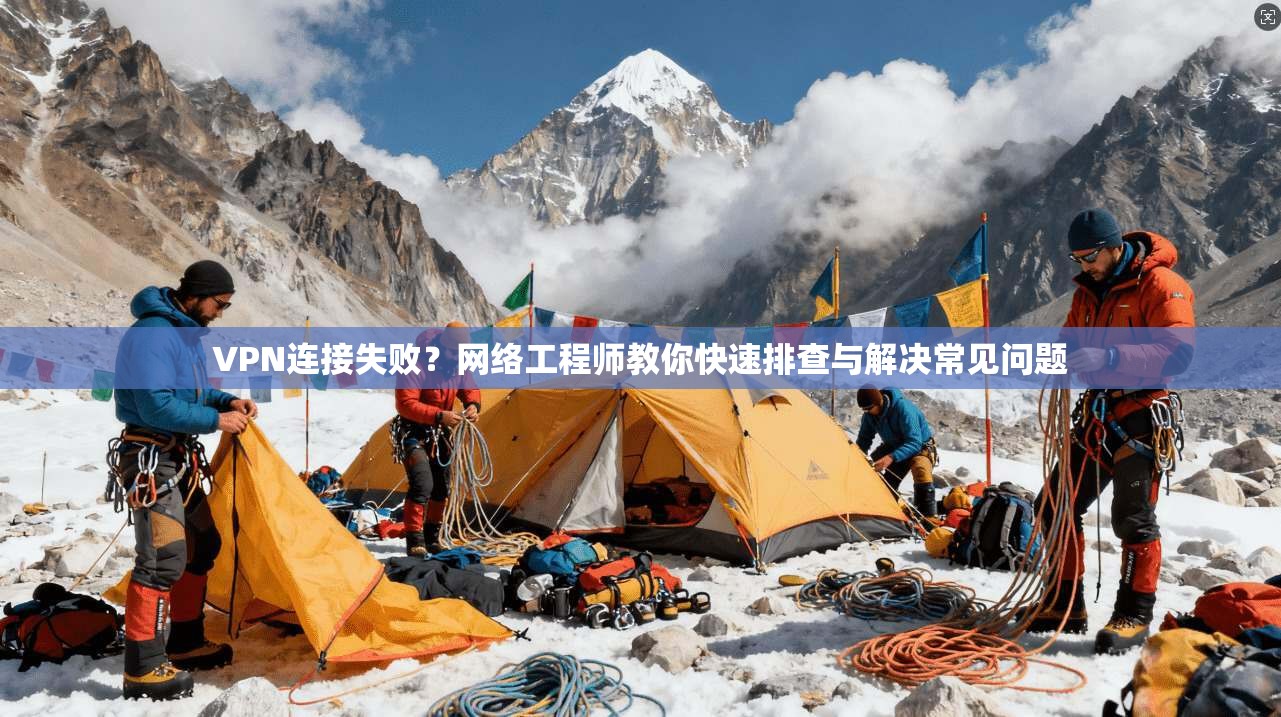 VPN连接失败？网络工程师教你快速排查与解决常见问题