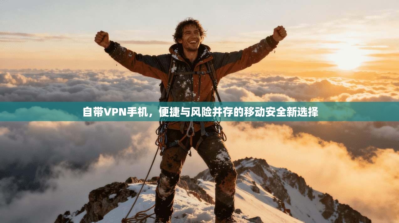 自带VPN手机，便捷与风险并存的移动安全新选择