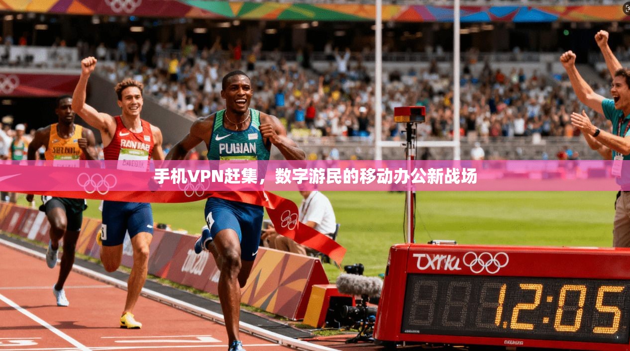 手机VPN赶集，数字游民的移动办公新战场