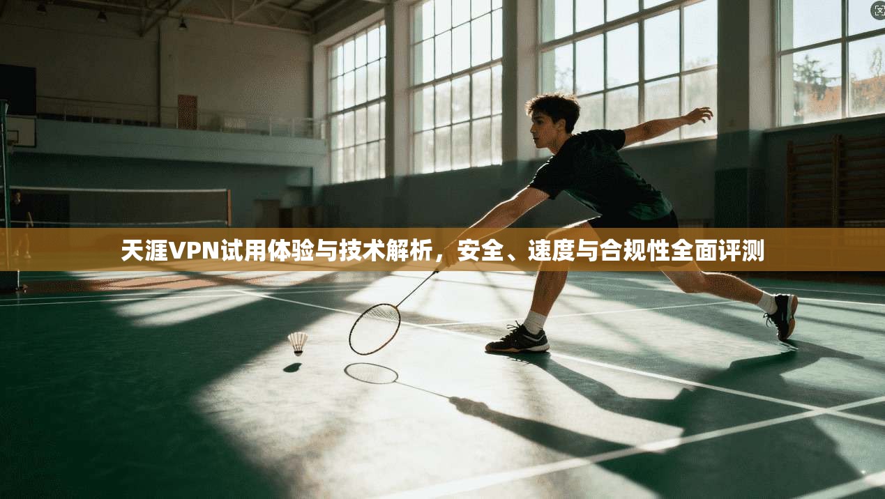 天涯VPN试用体验与技术解析，安全、速度与合规性全面评测