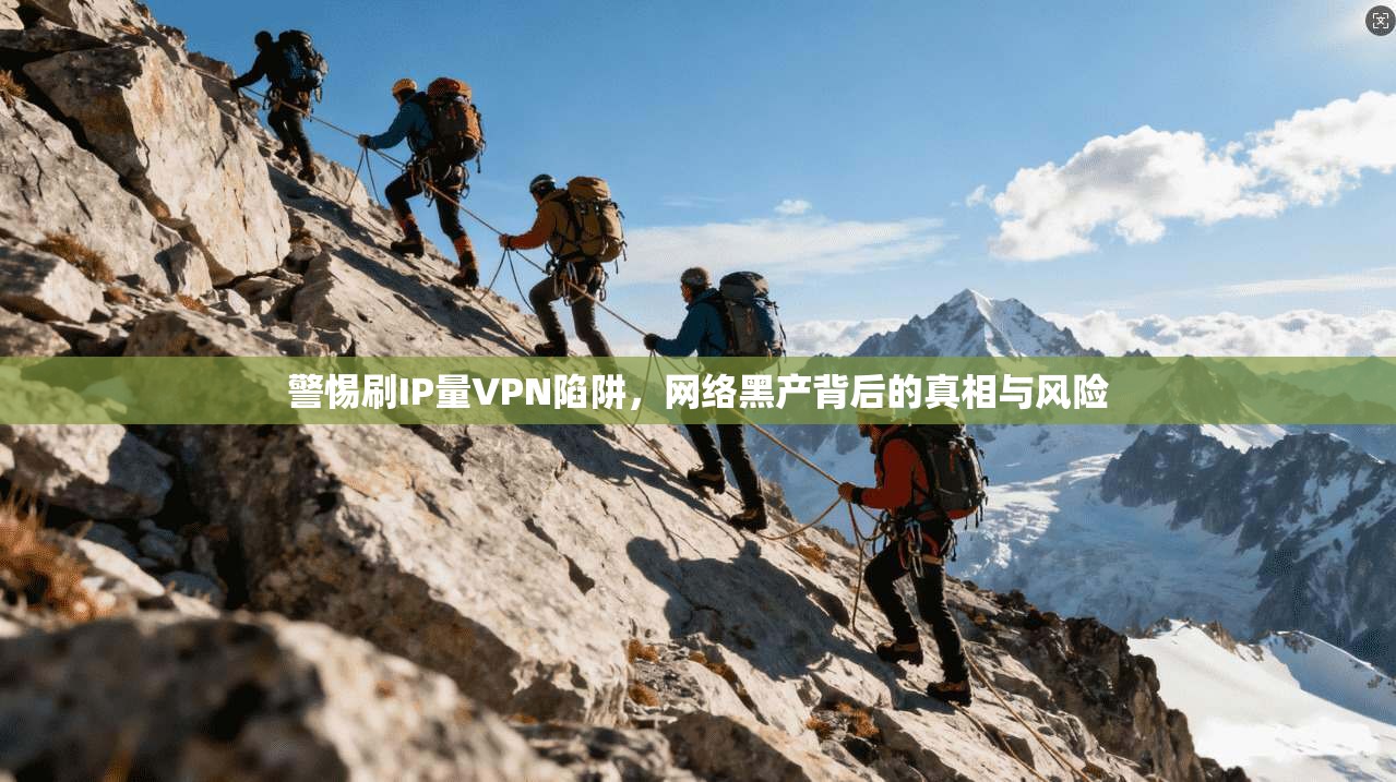 警惕刷IP量VPN陷阱，网络黑产背后的真相与风险