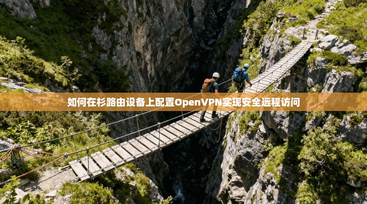 如何在杉路由设备上配置OpenVPN实现安全远程访问