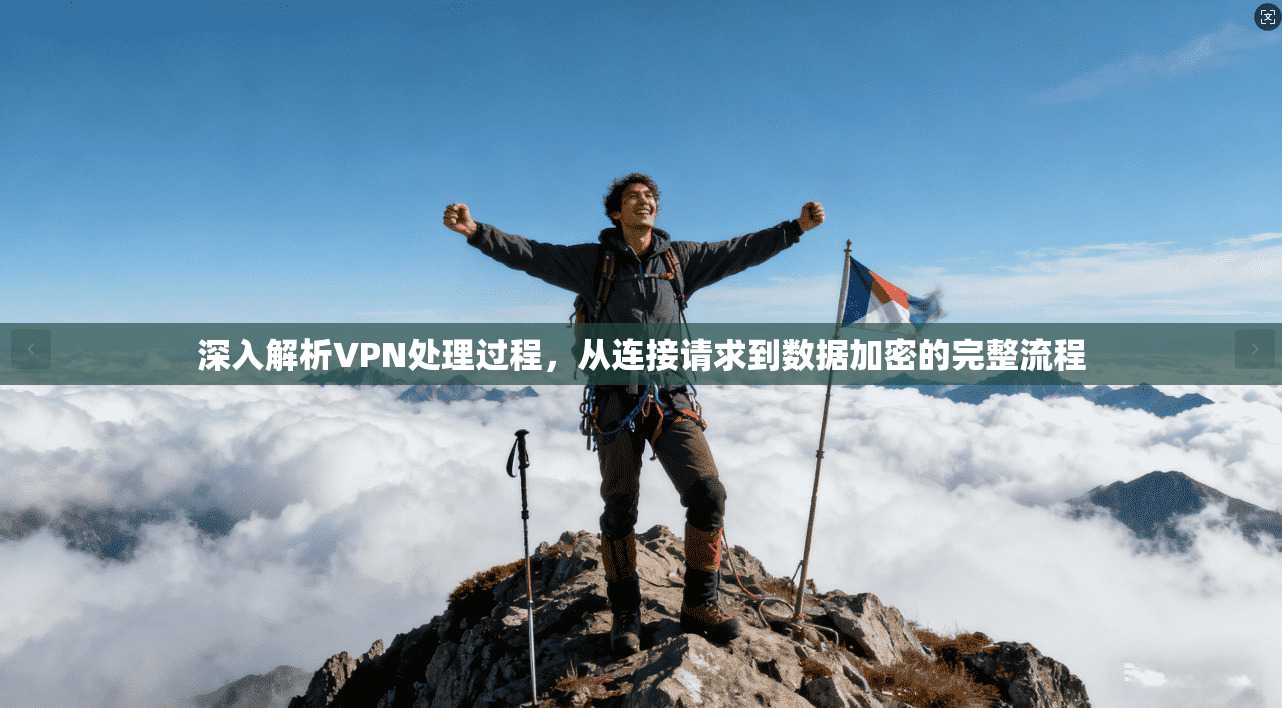 深入解析VPN处理过程，从连接请求到数据加密的完整流程