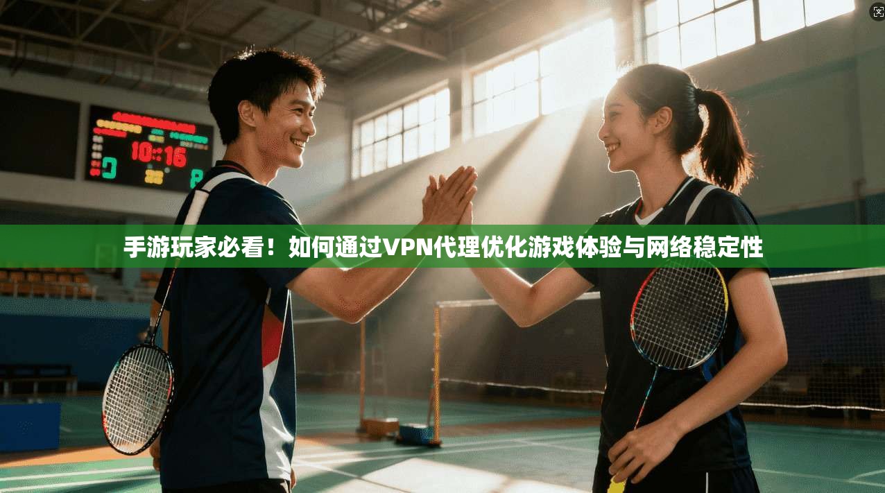 手游玩家必看！如何通过VPN代理优化游戏体验与网络稳定性