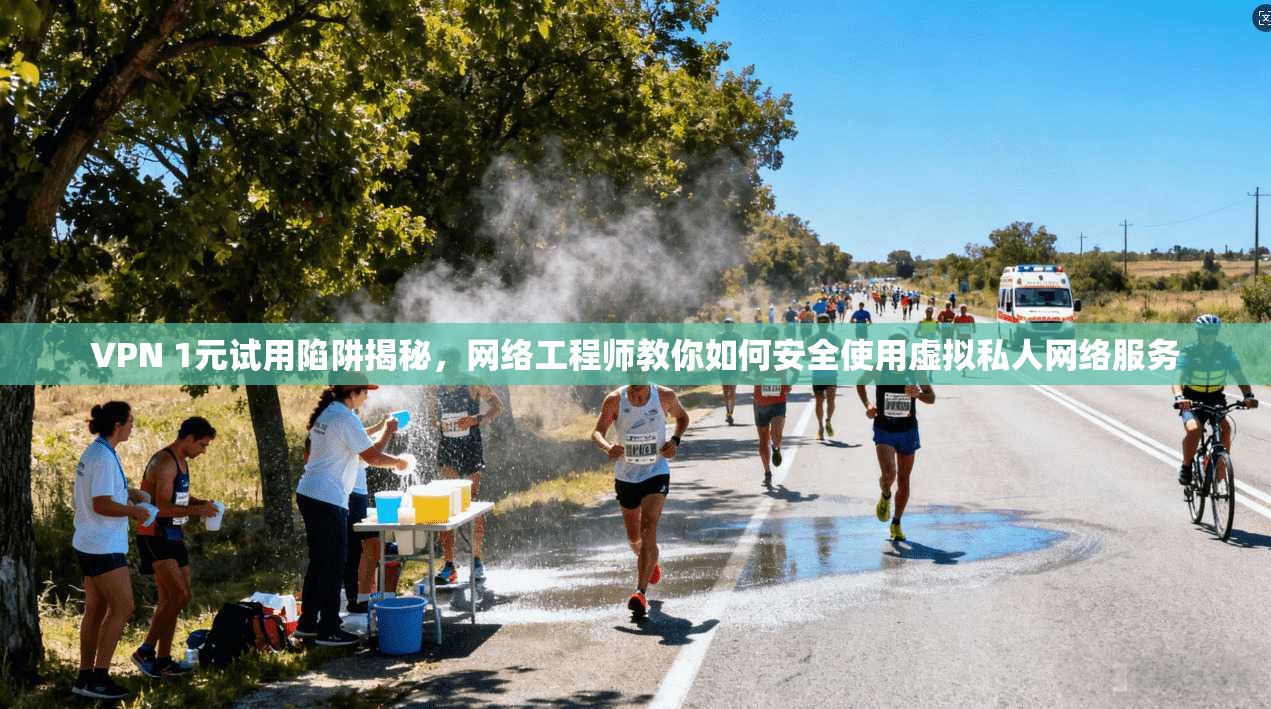 VPN 1元试用陷阱揭秘，网络工程师教你如何安全使用虚拟私人网络服务