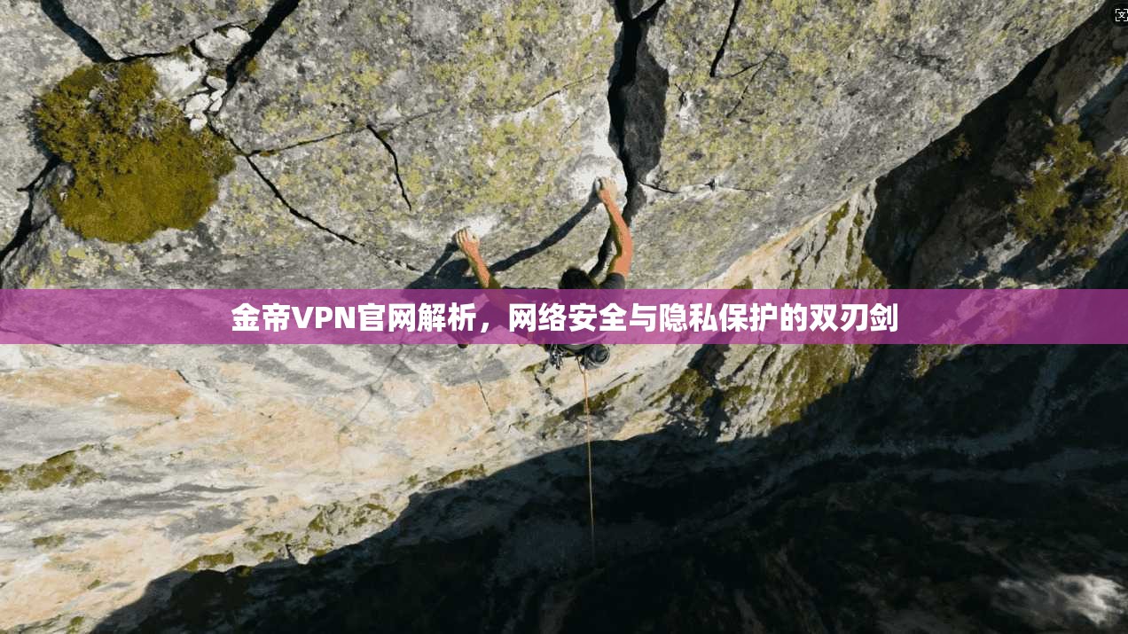 金帝VPN官网解析，网络安全与隐私保护的双刃剑