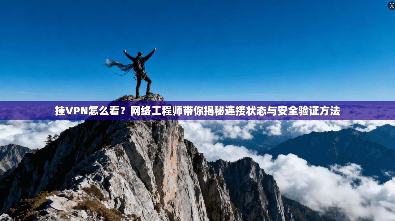 挂VPN怎么看？网络工程师带你揭秘连接状态与安全验证方法