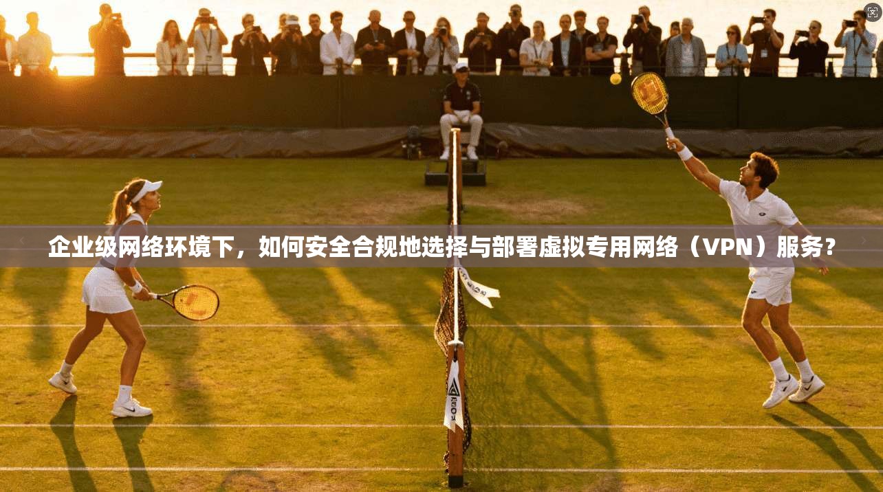 企业级网络环境下，如何安全合规地选择与部署虚拟专用网络（VPN）服务？