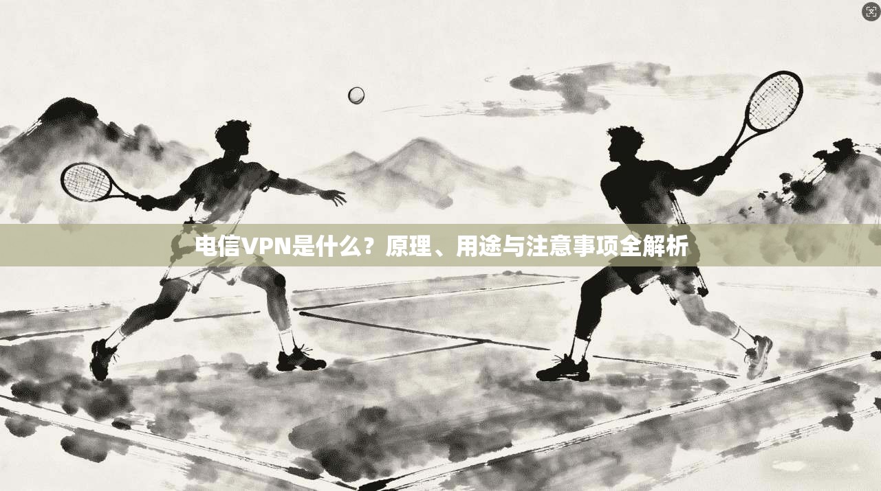 电信VPN是什么？原理、用途与注意事项全解析