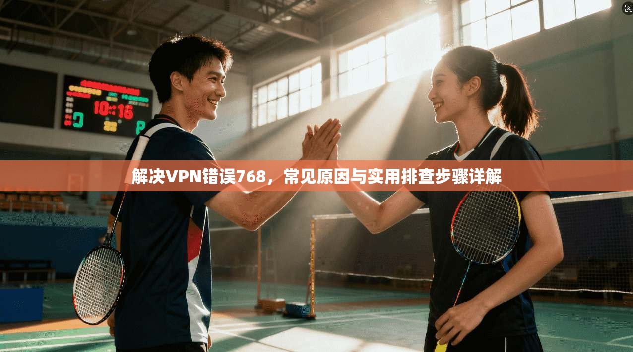 解决VPN错误768，常见原因与实用排查步骤详解