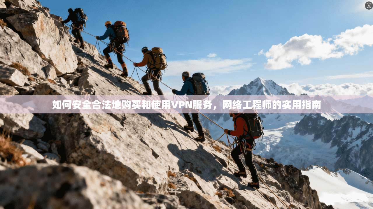 如何安全合法地购买和使用VPN服务，网络工程师的实用指南