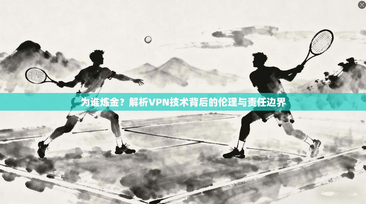 为谁炼金？解析VPN技术背后的伦理与责任边界