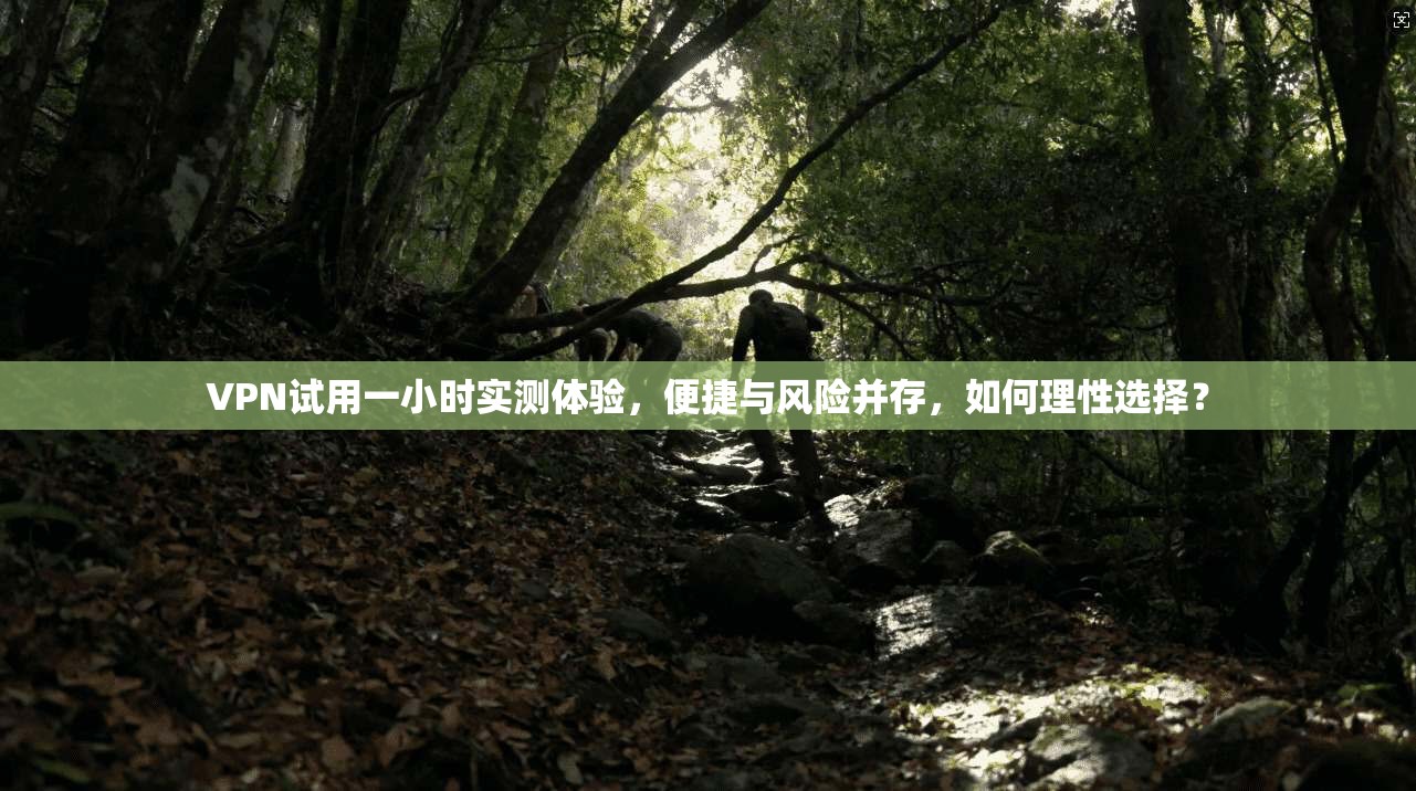 VPN试用一小时实测体验，便捷与风险并存，如何理性选择？