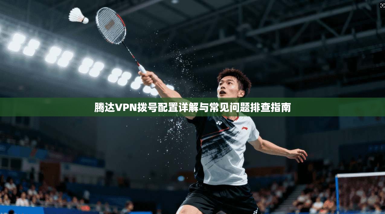 腾达VPN拨号配置详解与常见问题排查指南