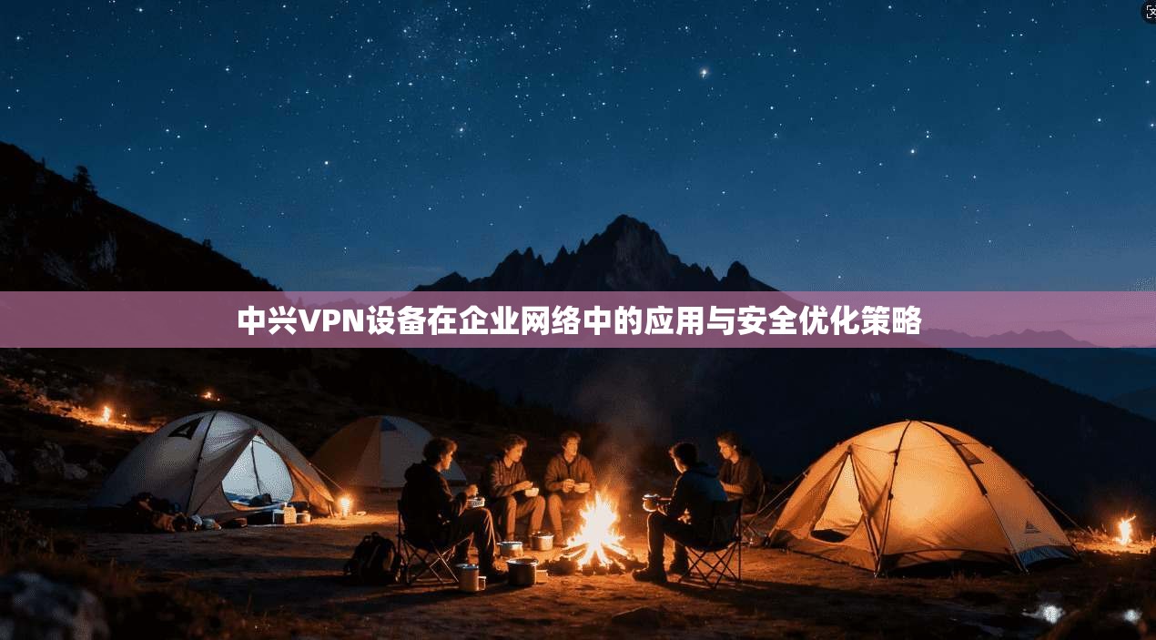 中兴VPN设备在企业网络中的应用与安全优化策略