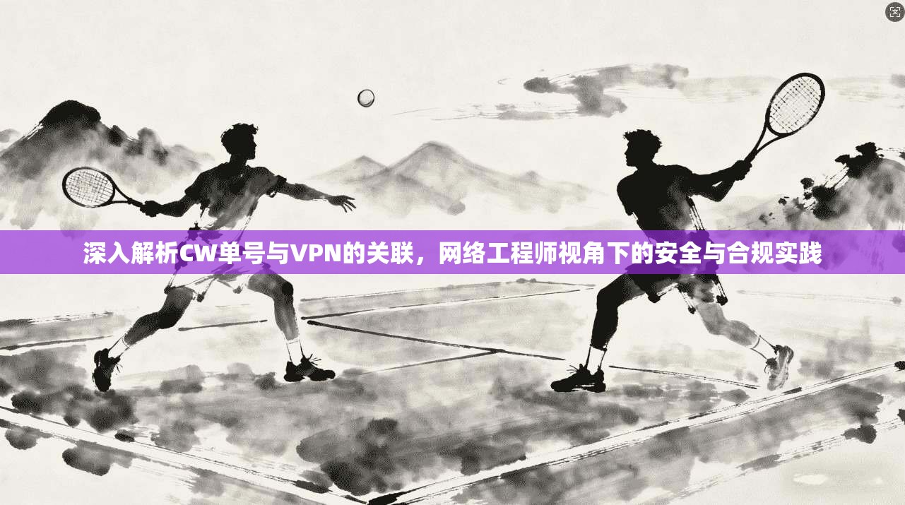 深入解析CW单号与VPN的关联，网络工程师视角下的安全与合规实践
