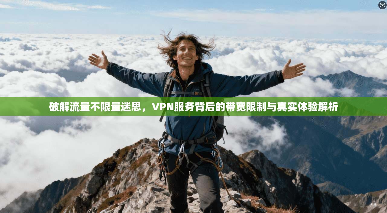 破解流量不限量迷思,VPN服务背后的带宽限制与真实体验解析 破解流量不限量迷思,VPN服务背后的带宽限制与真实体验解析