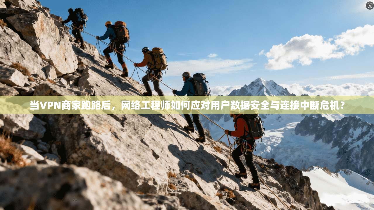 当VPN商家跑路后，网络工程师如何应对用户数据安全与连接中断危机？