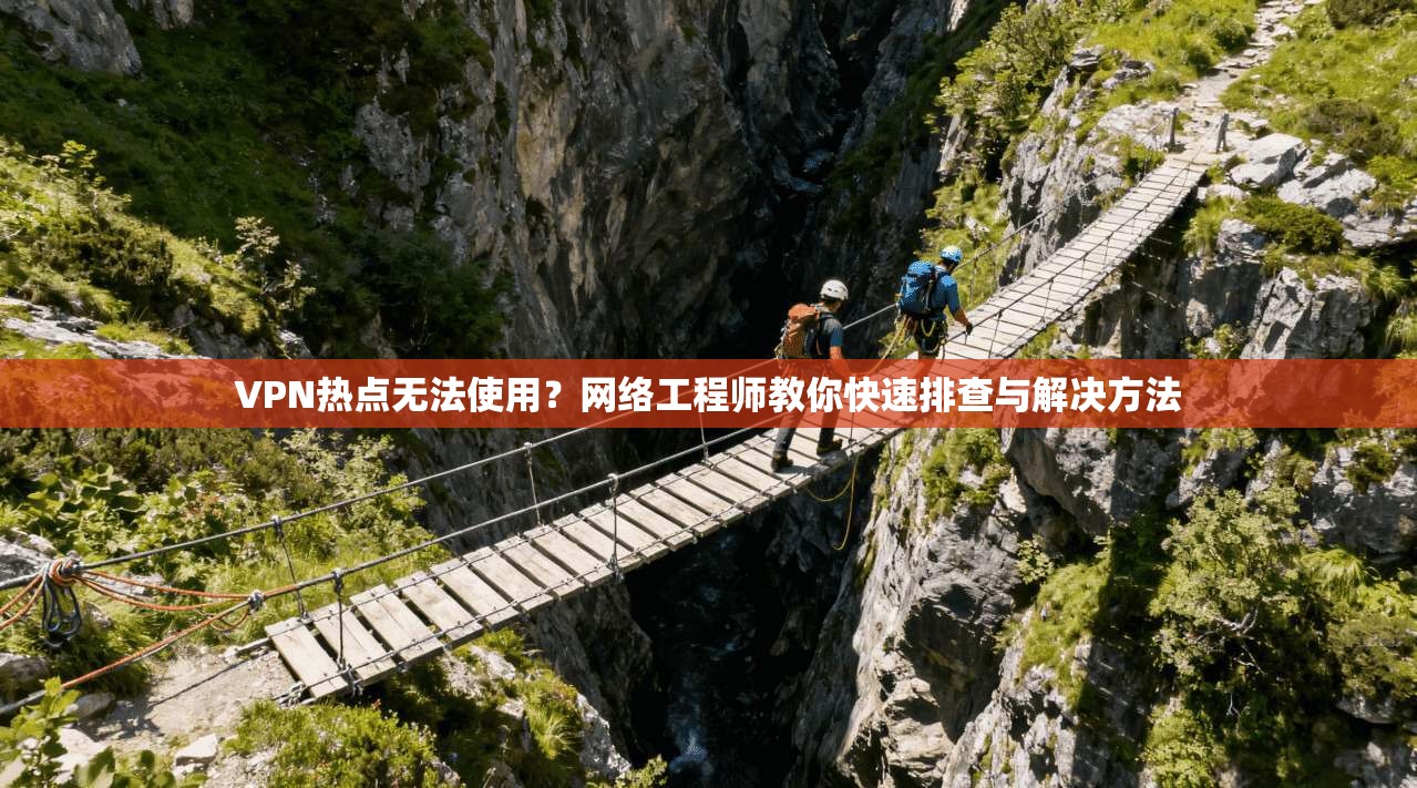 VPN热点无法使用？网络工程师教你快速排查与解决方法