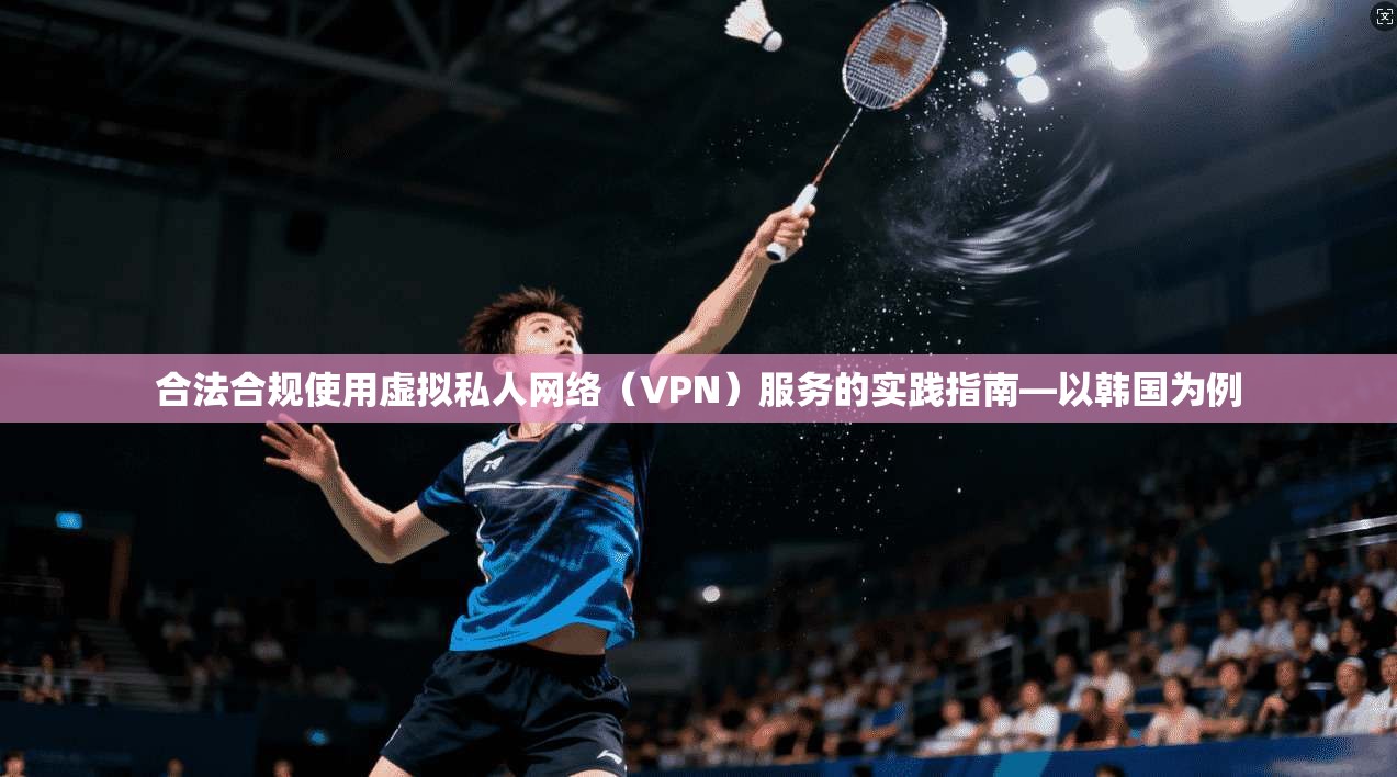 合法合规使用虚拟私人网络（VPN）服务的实践指南—以韩国为例