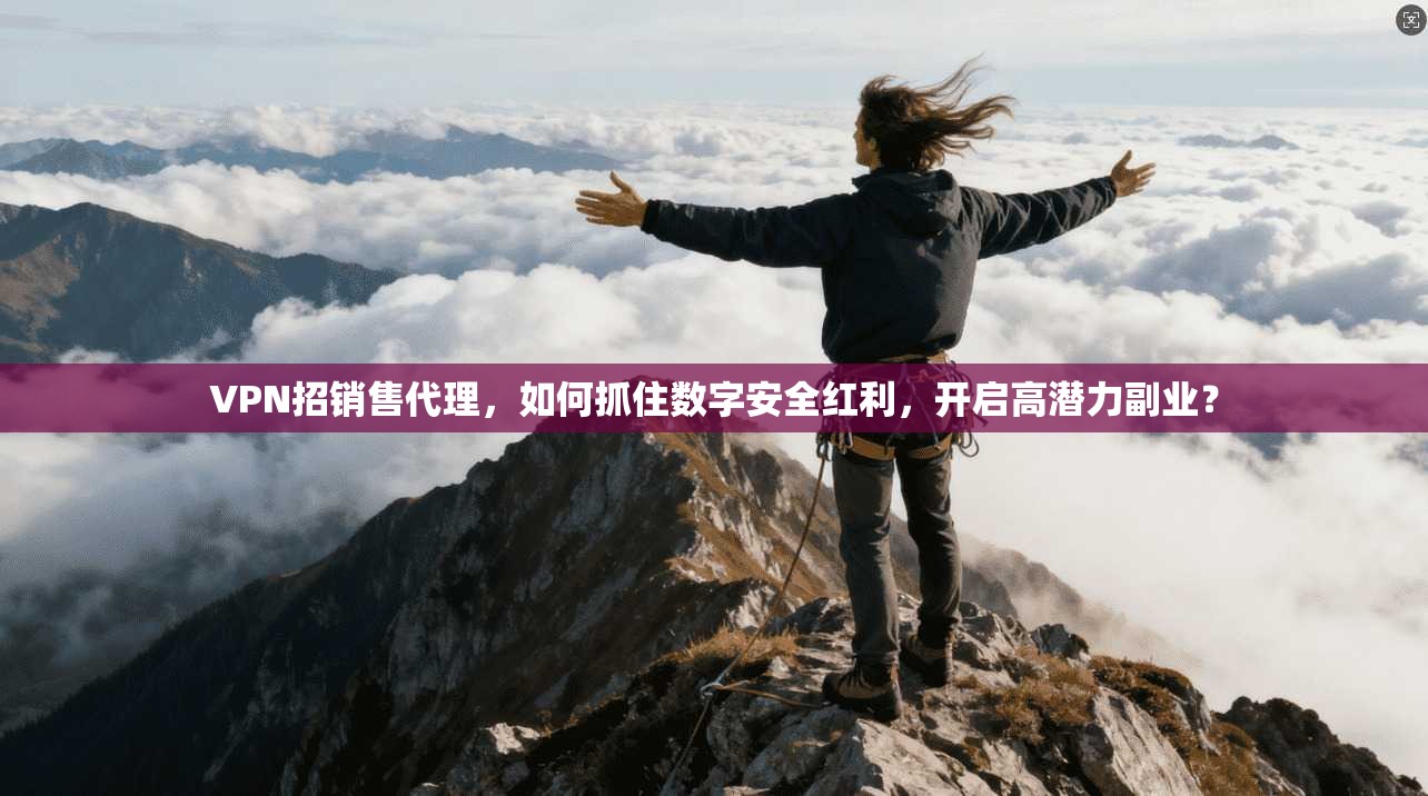 VPN招销售代理，如何抓住数字安全红利，开启高潜力副业？