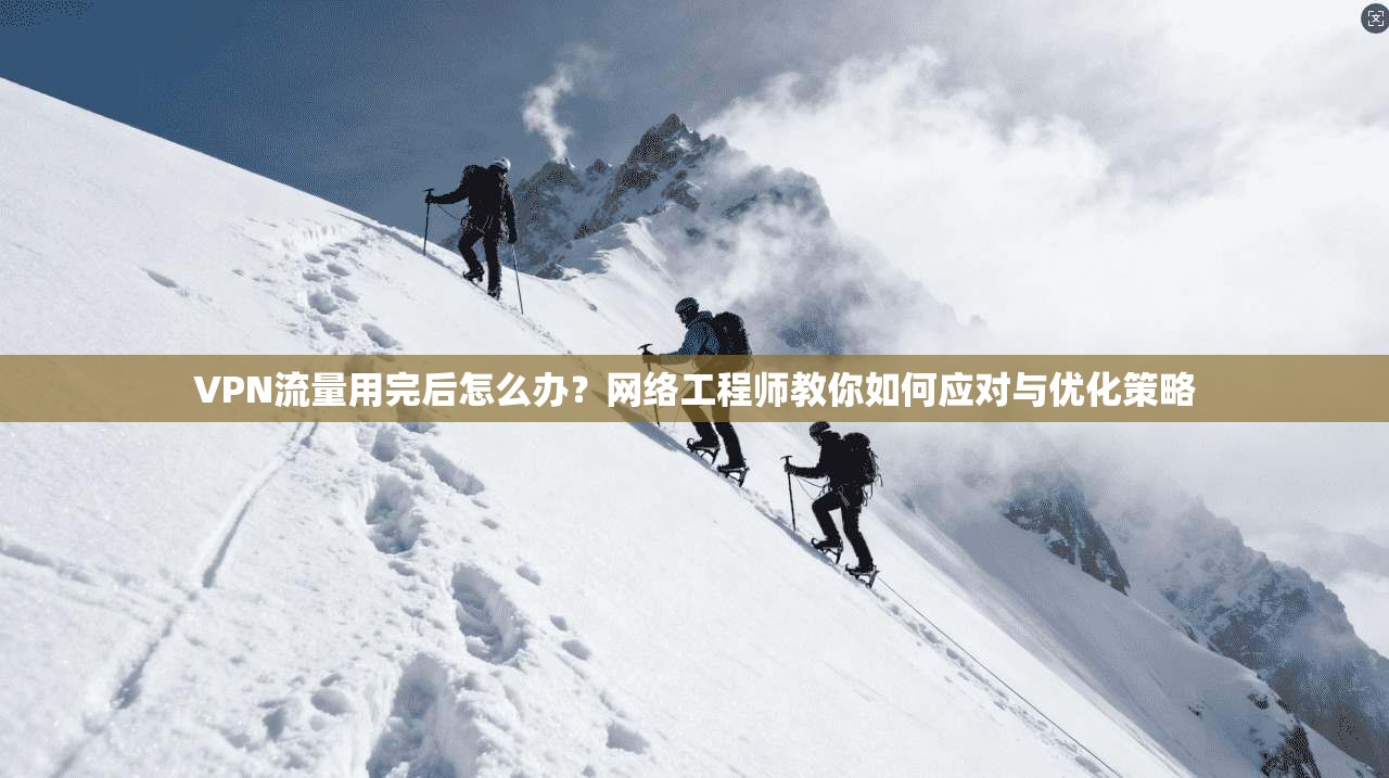VPN流量用完后怎么办？网络工程师教你如何应对与优化策略